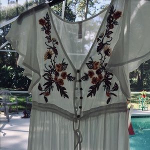 NWT DUSTER DRESS XS BOHO